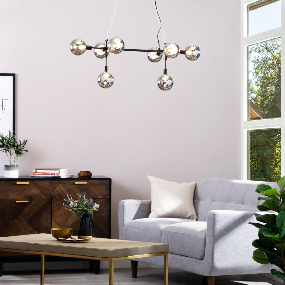 Hennock Large Diner Pendant, Satin Black – image 2