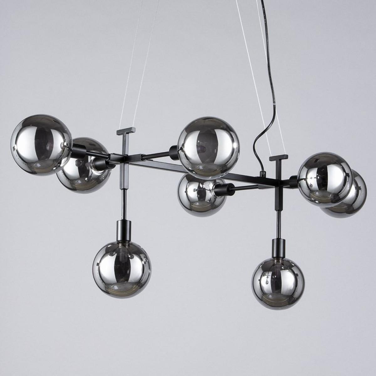 Hennock Large Diner Pendant, Satin Black – image 4