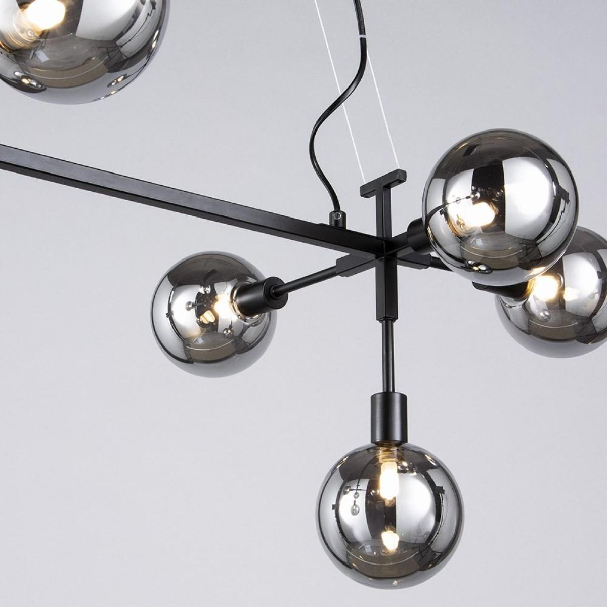 Hennock Large Diner Pendant, Satin Black – image 5