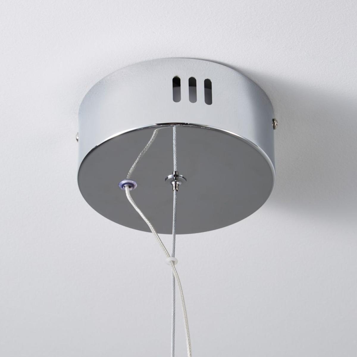 Mae LED Ceiling Pendant, Chrome – image 7