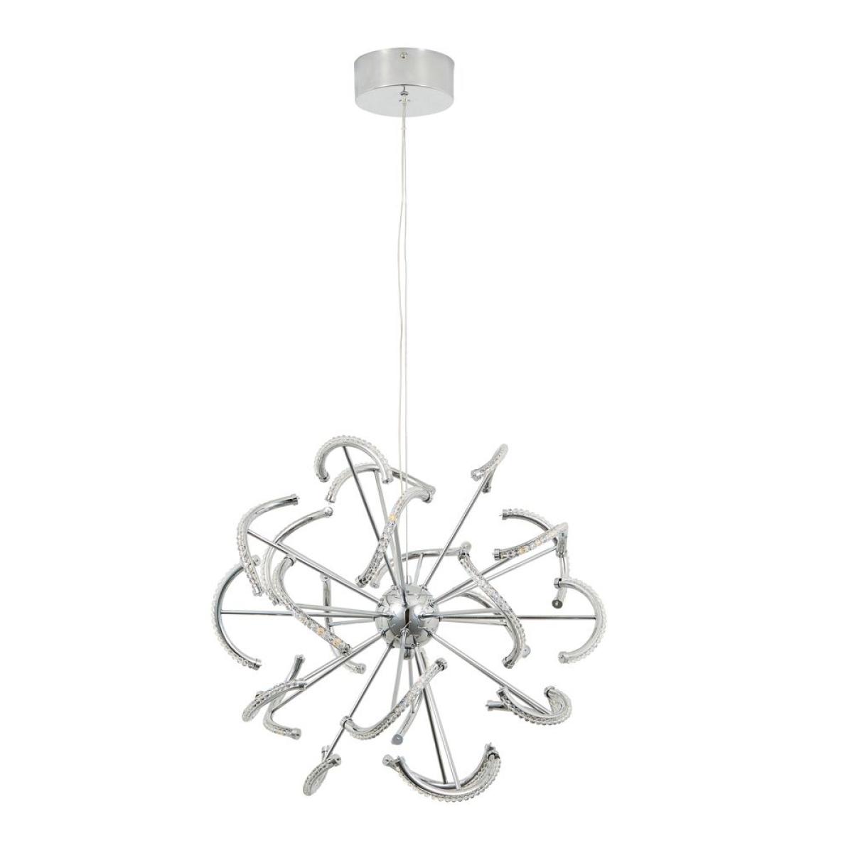 Mae LED Ceiling Pendant, Chrome – image 9