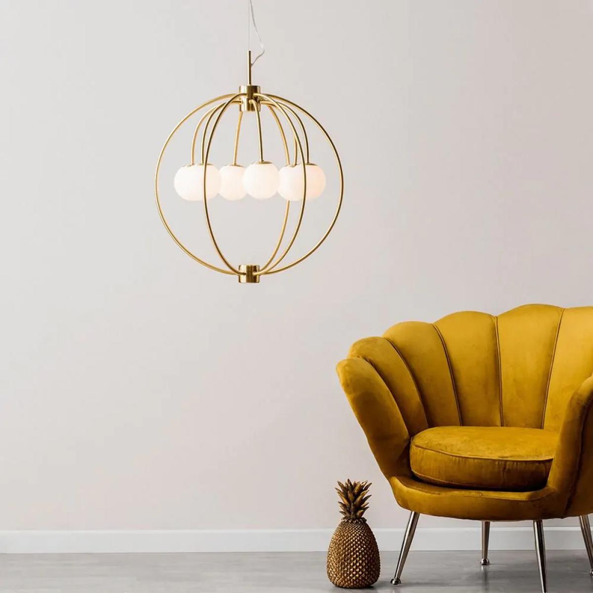 Tuli Ceiling Pendant, Brass – image 2
