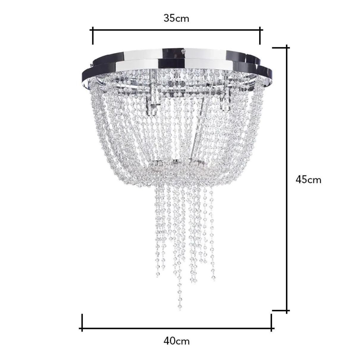 Charlotte Flush Ceiling Light – image 4