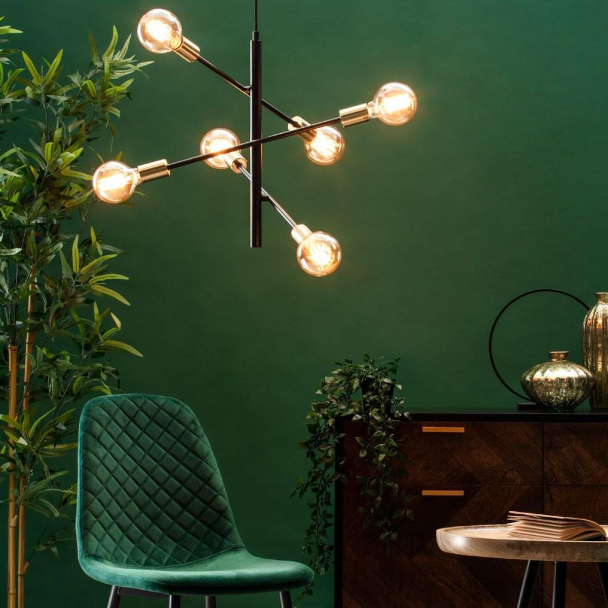 Calvet Ceiling Light, Brass – image 2