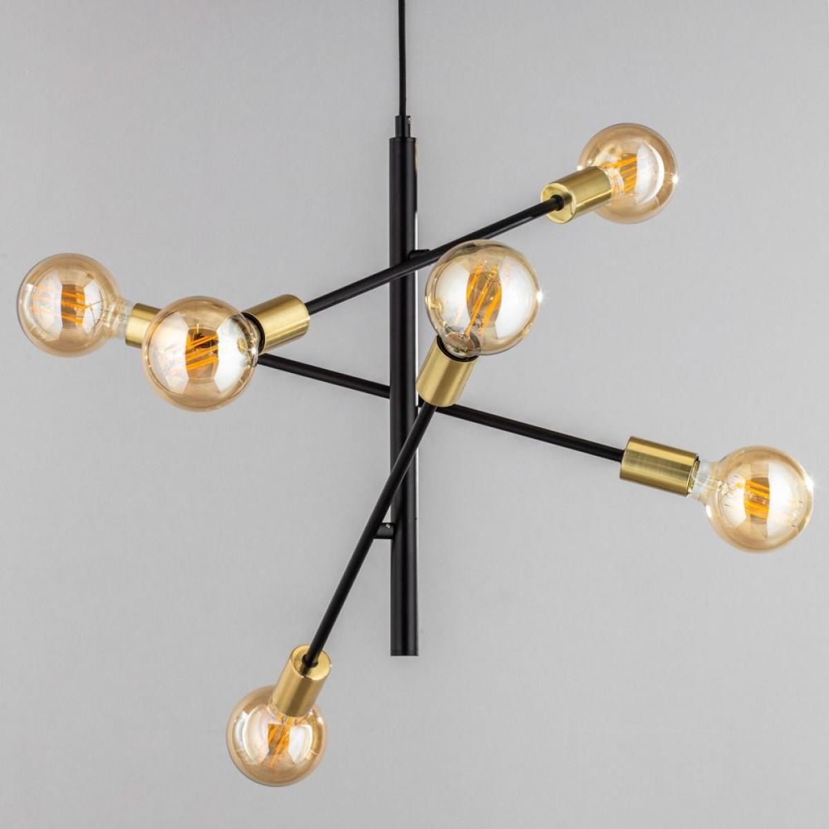 Calvet Ceiling Light, Brass – image 5