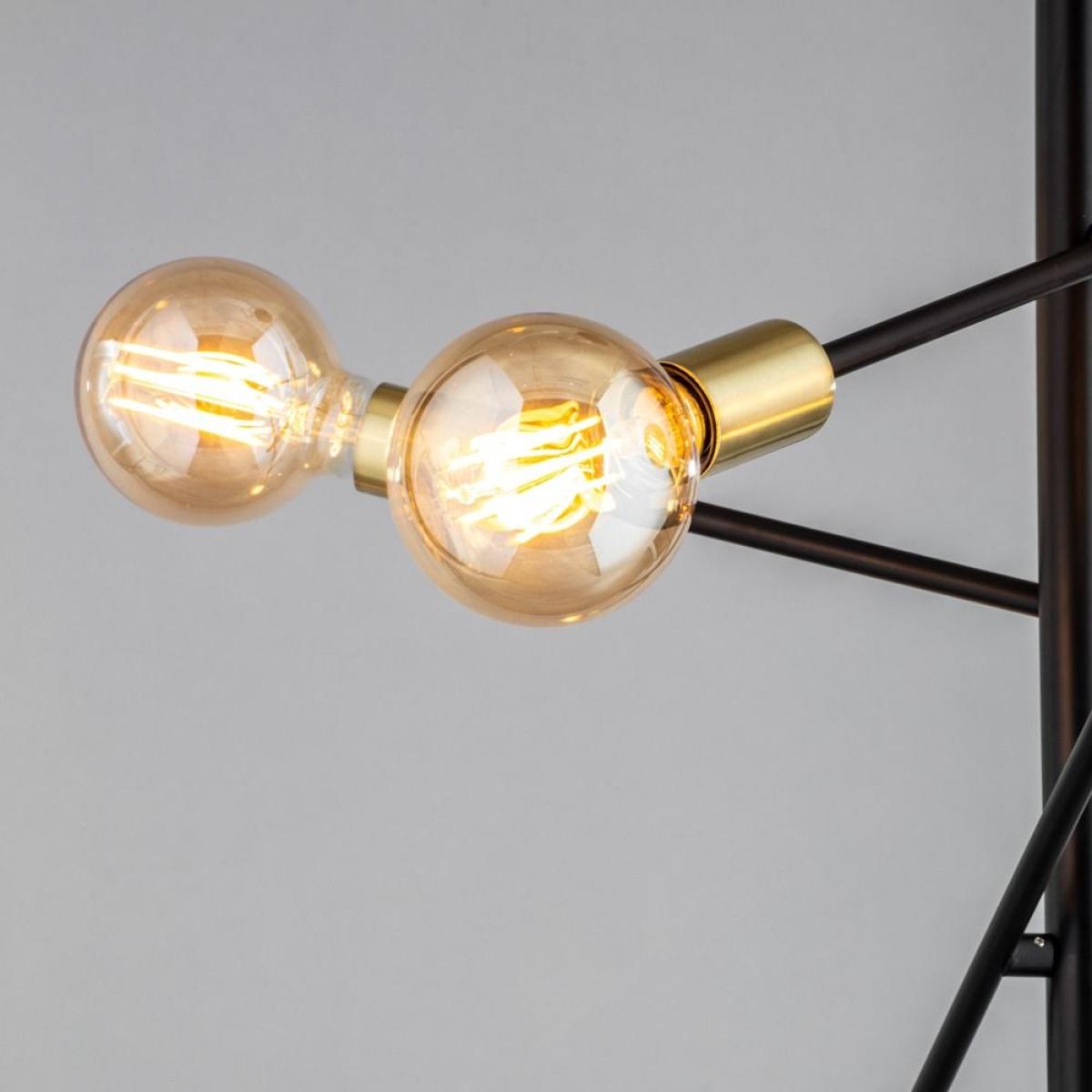 Calvet Ceiling Light, Brass – image 6