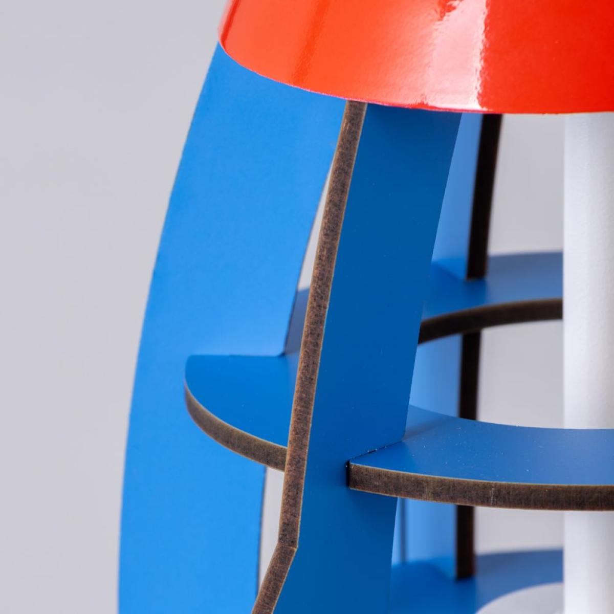 Glow Rocket Ceiling Pendant Light, Blue – image 5