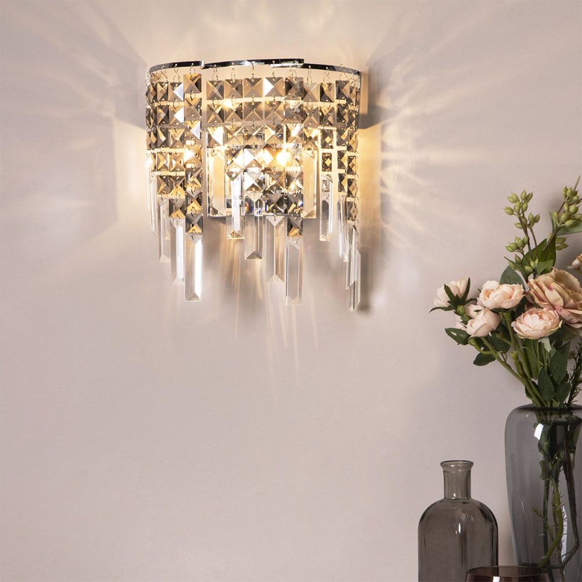 Esme Wall Light, Chrome – image 2