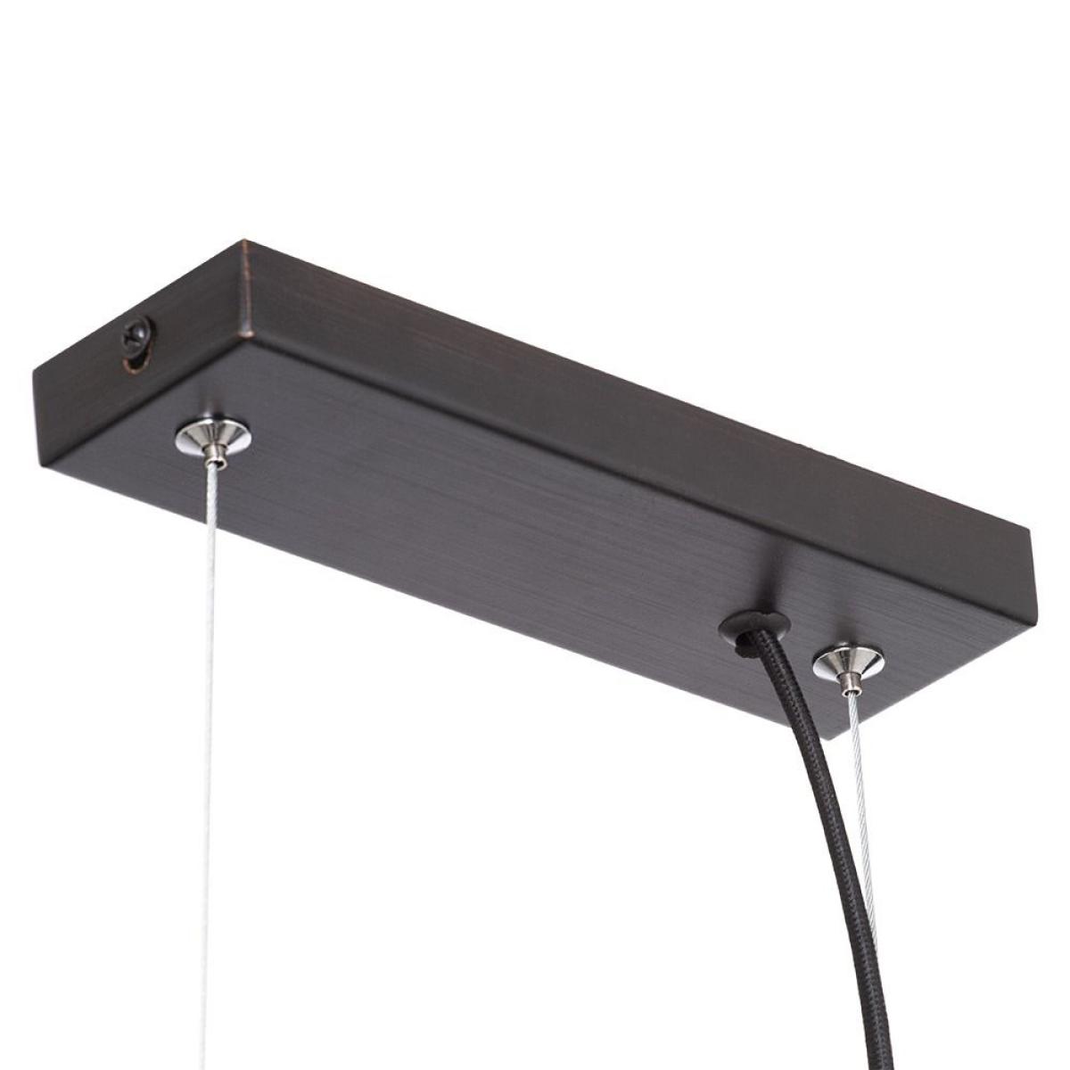 Mesh 3 Light Diner Pendant Bar, Antique Bronze – image 5
