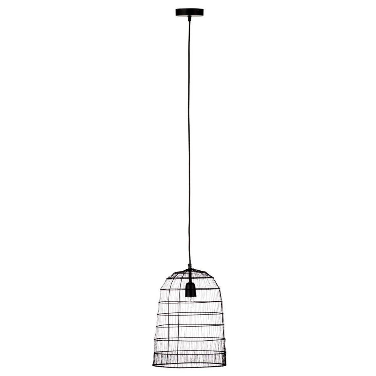 Wire Cage Pendant, Black – image 3