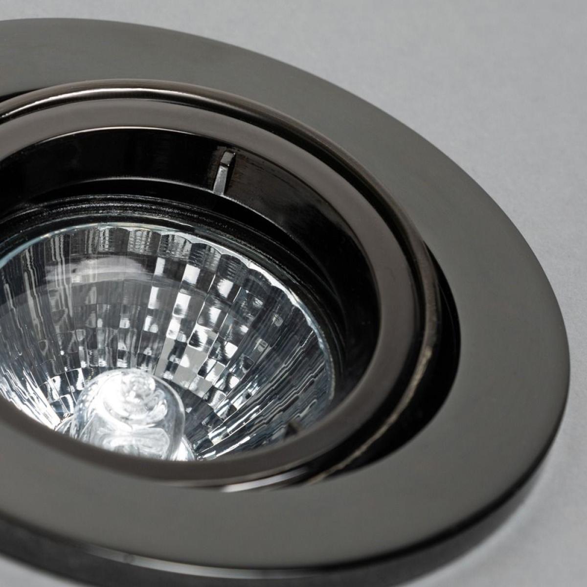 3 Pack of Ruva Fire Rated LED IP65 Downlight, Black Chrome – image 5