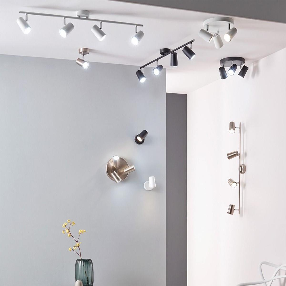 Barley Spotlight, Satin Nickel – image 2