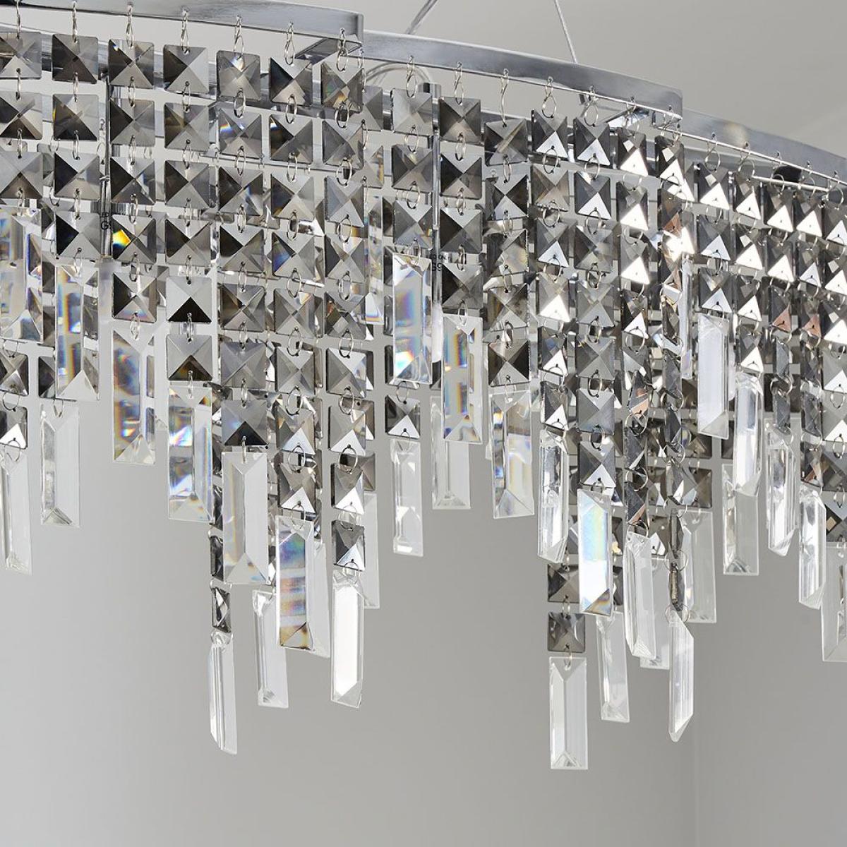 Esme Diner Ceiling Pendant, Chrome – image 5