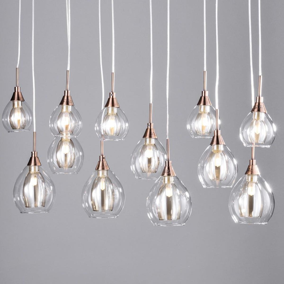 Carmella Diner Ceiling Pendant Bar, Copper – image 3