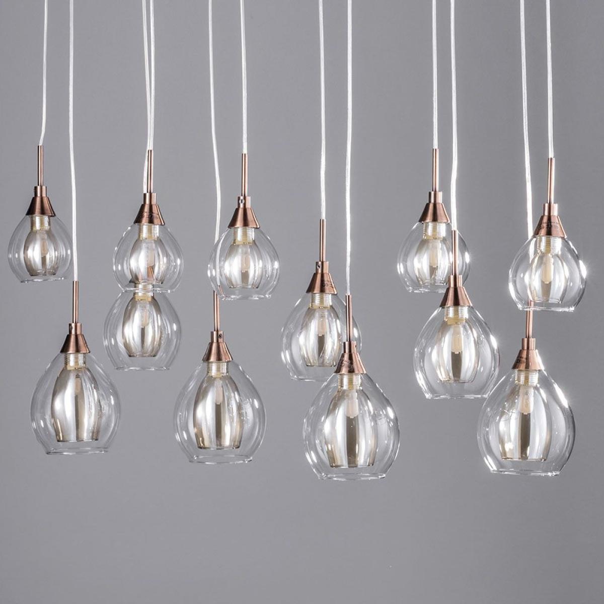 Carmella Diner Ceiling Pendant Bar, Copper – image 4