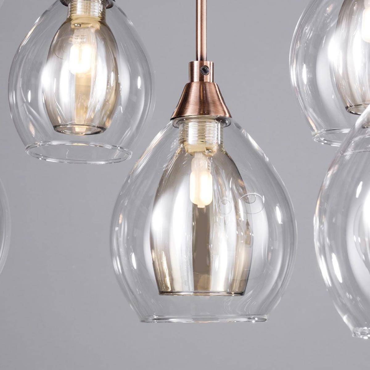 Carmella Diner Ceiling Pendant Bar, Copper – image 5