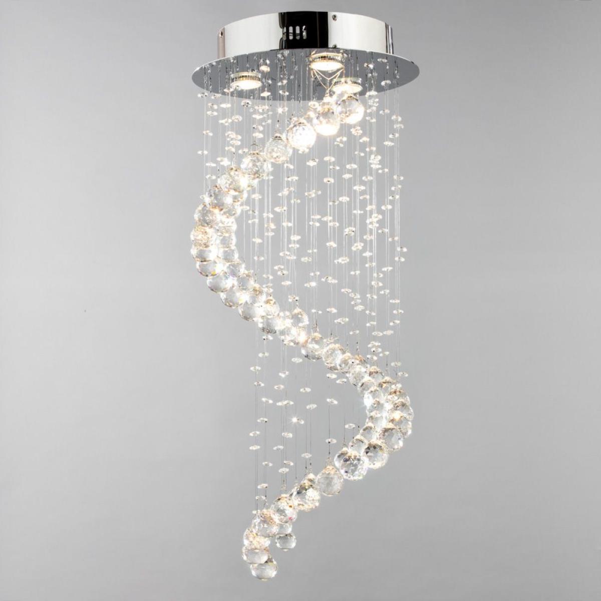 Abyss Flush Ceiling Light, Chrome – image 3