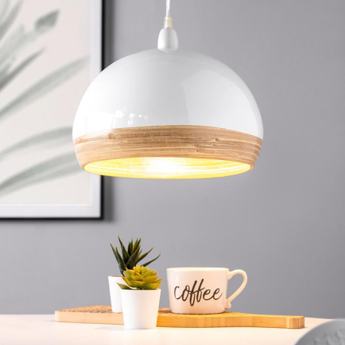 Bamboo Dome Easyfit Shade, White – image 2