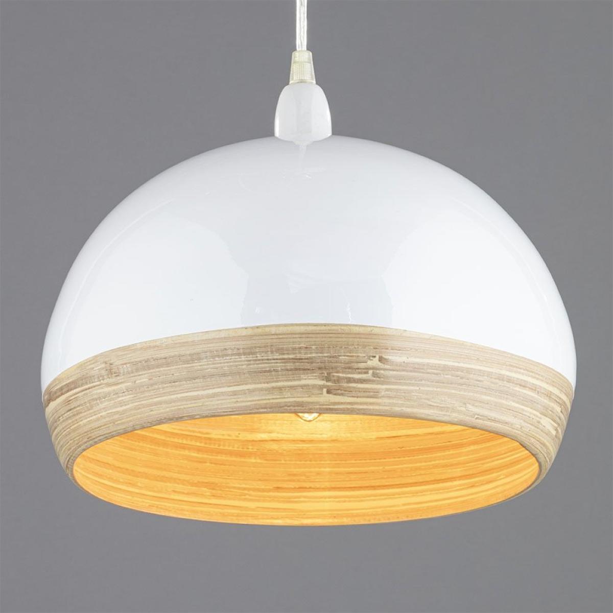 Bamboo Dome Easyfit Shade, White – image 5
