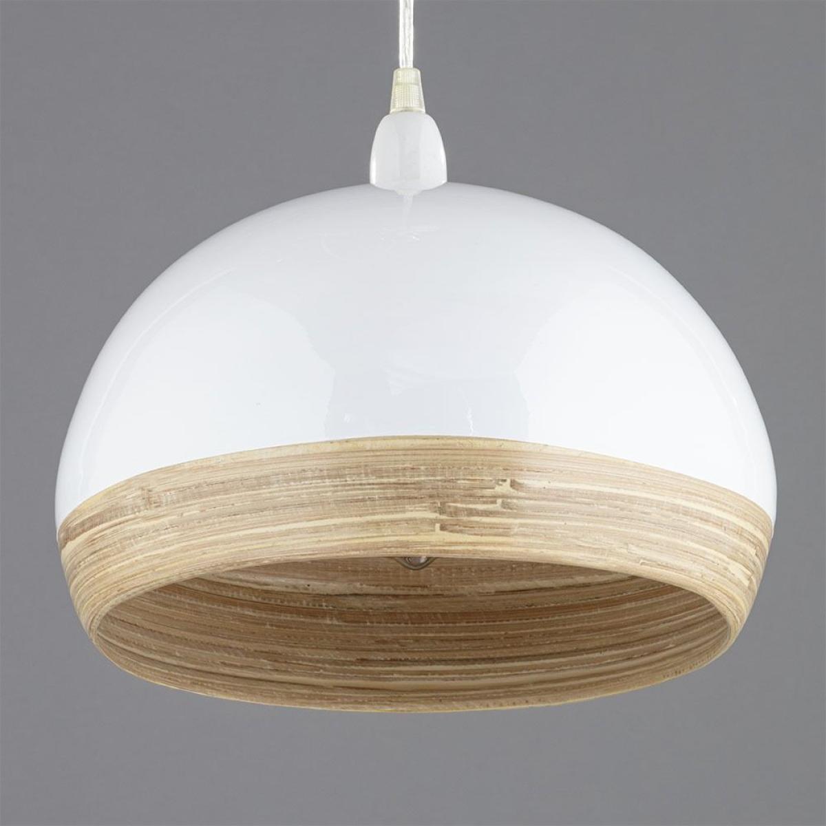 Bamboo Dome Easyfit Shade, White – image 6