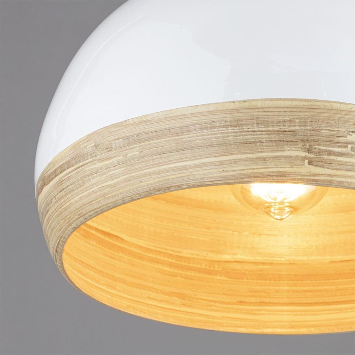 Bamboo Dome Easyfit Shade, White – image 7