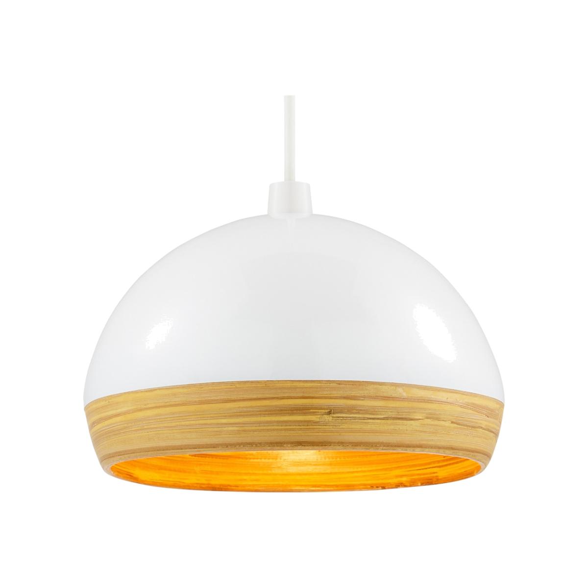 Bamboo Dome Easyfit Shade, White – image 1