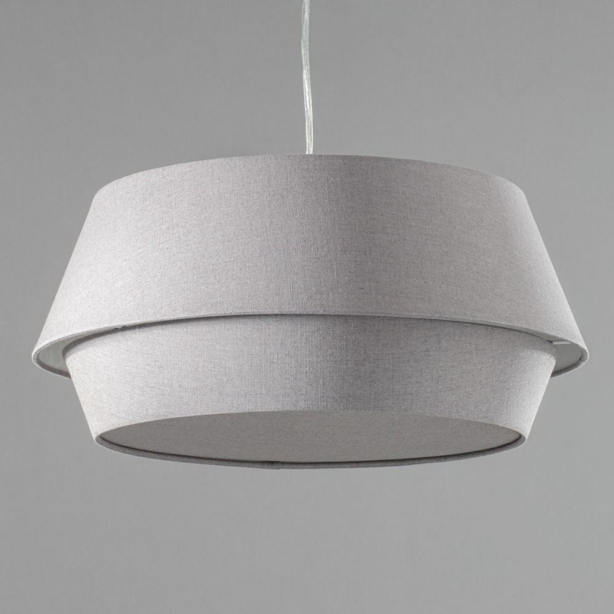 Elter Linen Drum Easyfit Shade, Grey – image 4