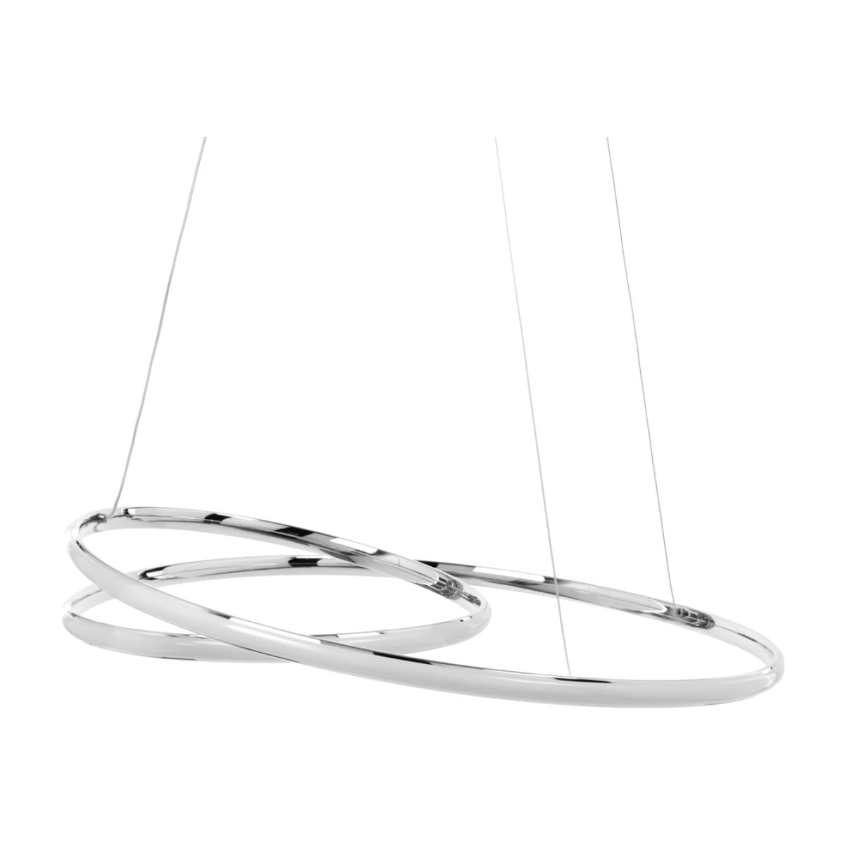 Renzo Colour Changing LED Ceiling Pendant, Chrome
