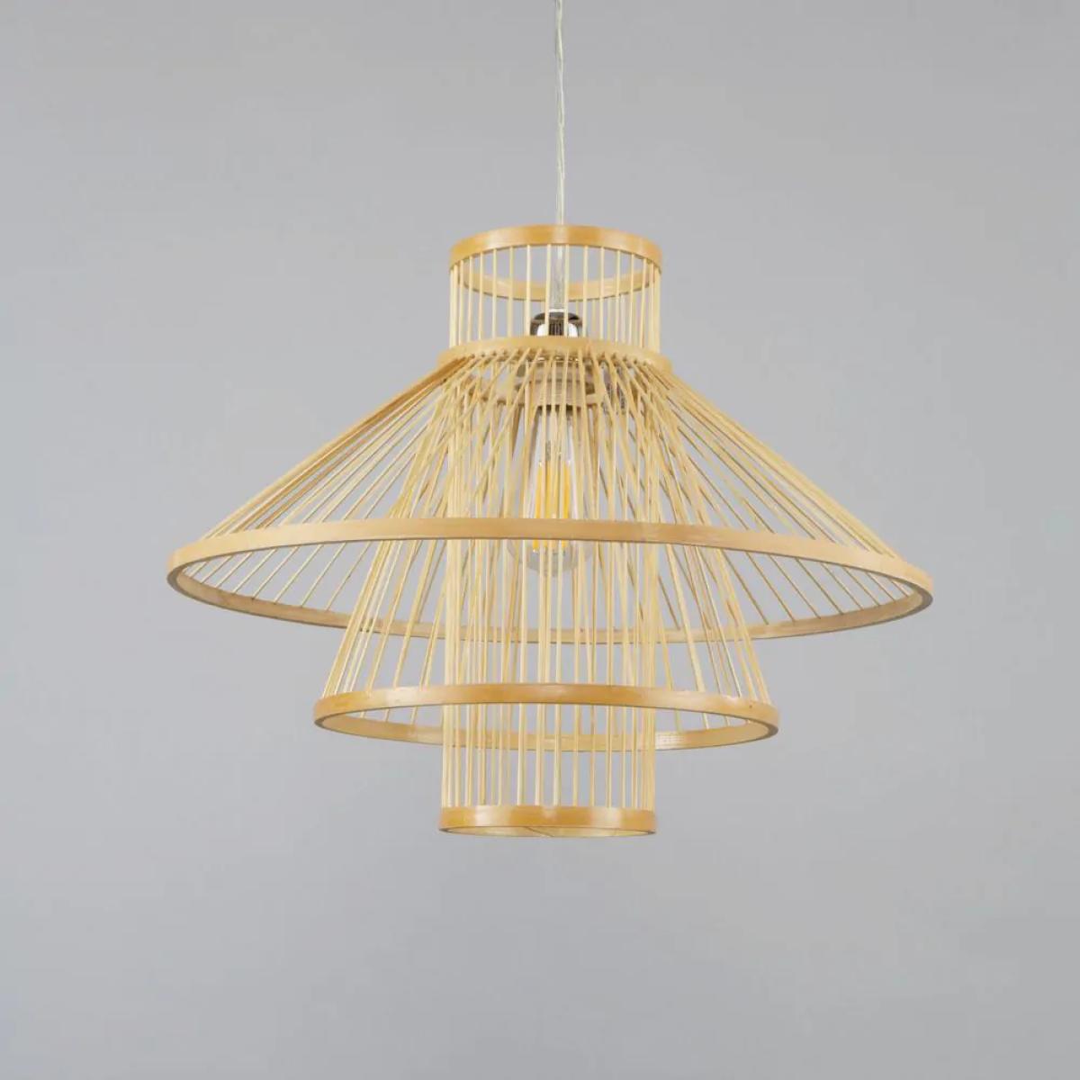 Sammy Large Bamboo Easyfit Shade, Natural – image 4