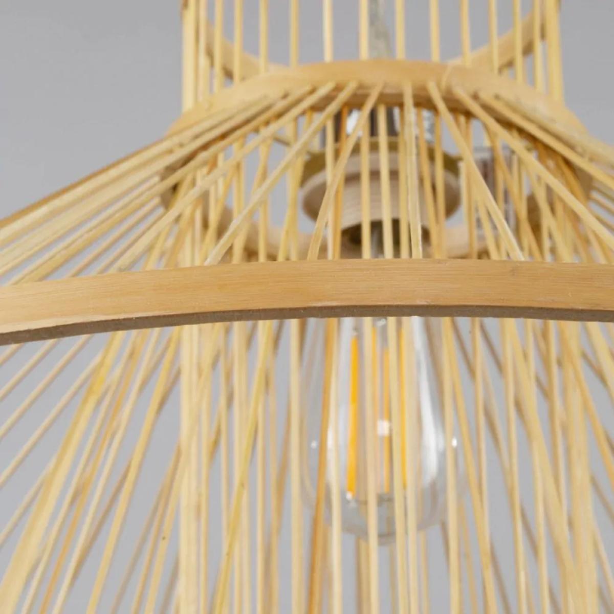 Sammy Large Bamboo Easyfit Shade, Natural – image 5