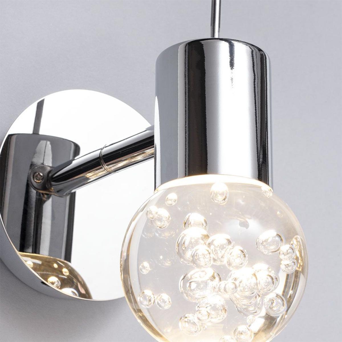 Martha LED Bathroom Spotlight, Chrome – image 5