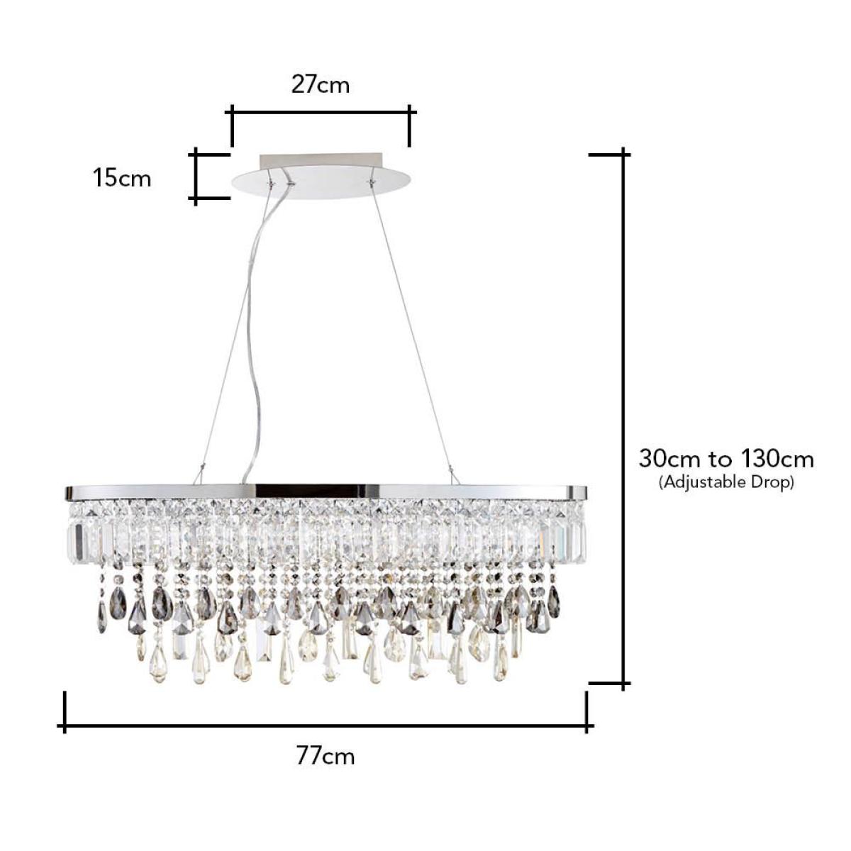 Jennifer Diner Ceiling Pendant, Chrome – image 6