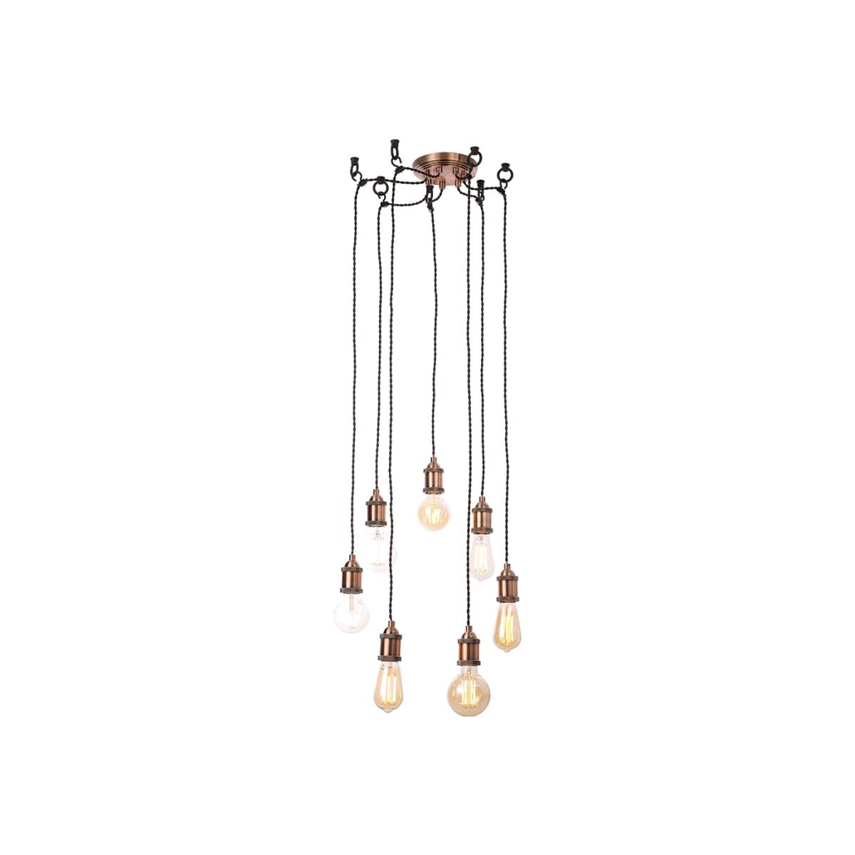 Laura Ceiling Pendant, Antique Copper – image 1