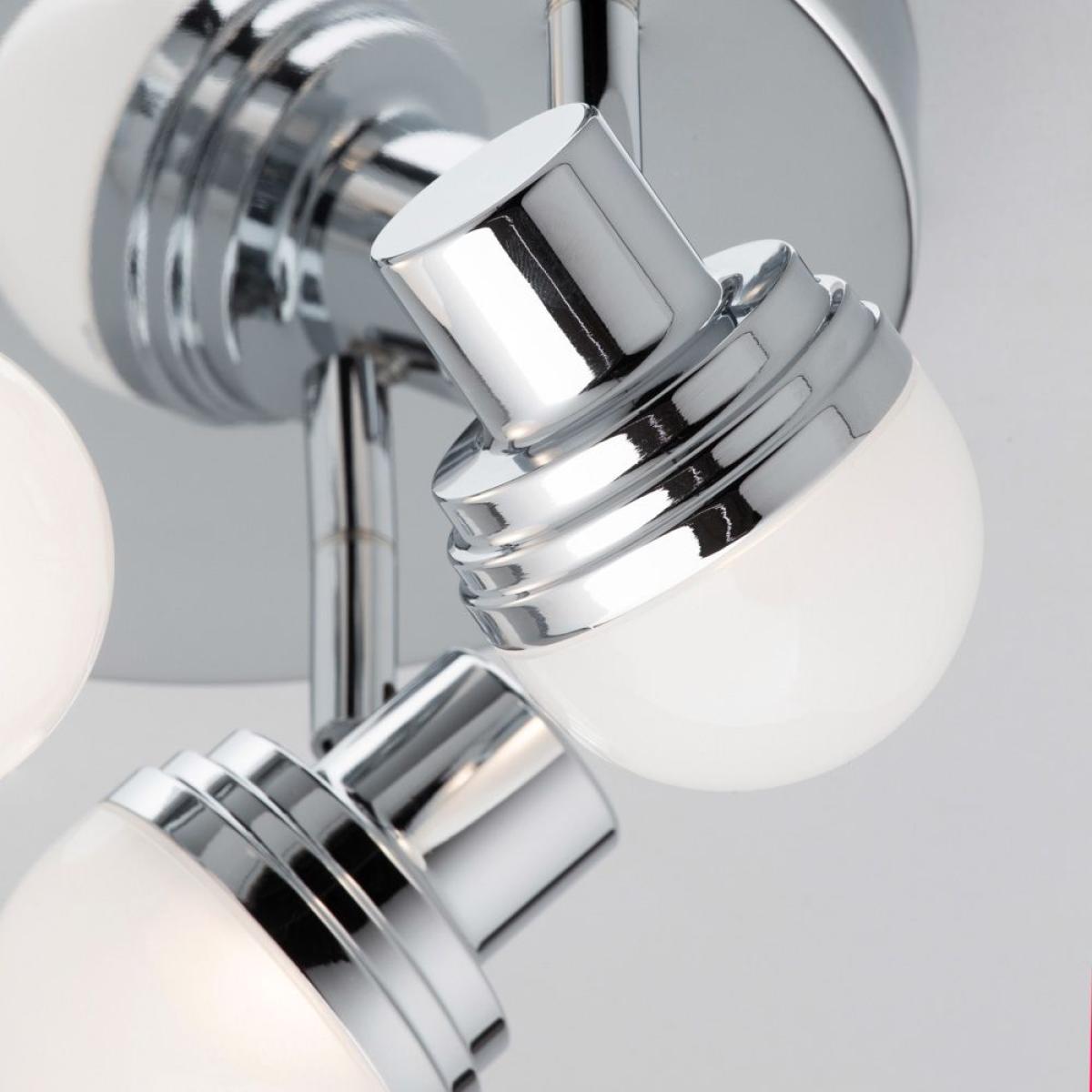 Maura Bathroom Spotlight Plate, Chrome – image 5