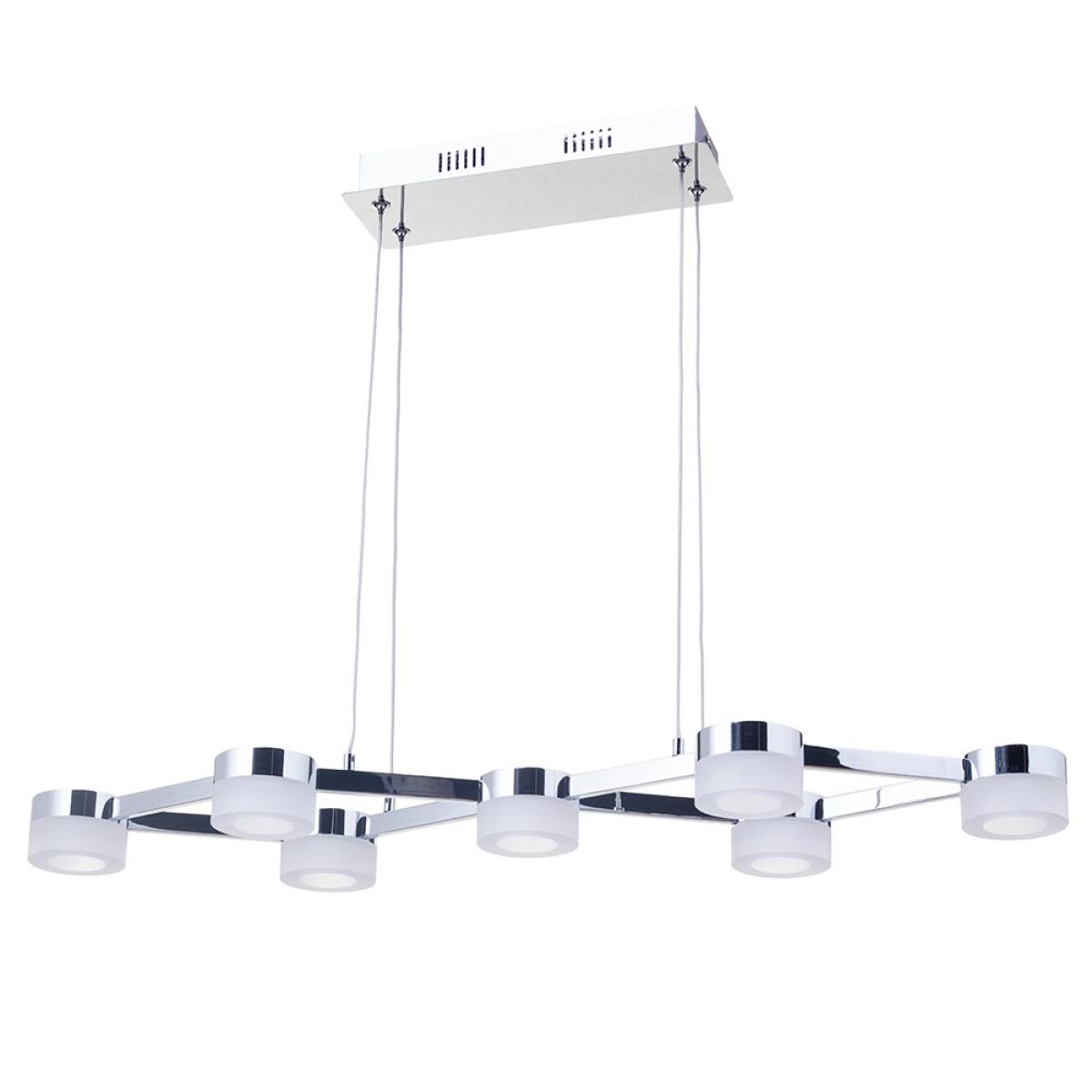 Christie 7 Light LED Pendant, Chrome – image 6