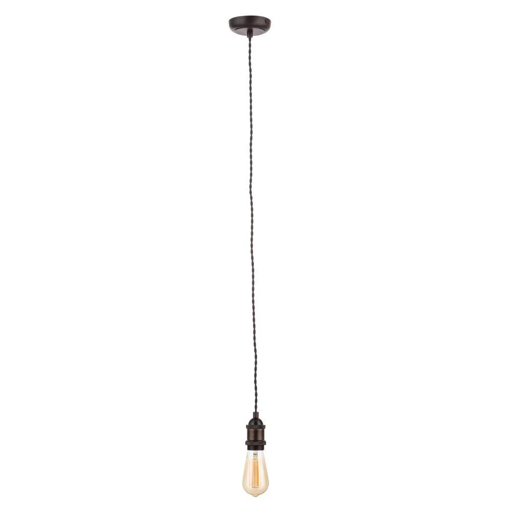 Industrial Style Champagne Cable Ceiling Pendant, Bronze – image 6