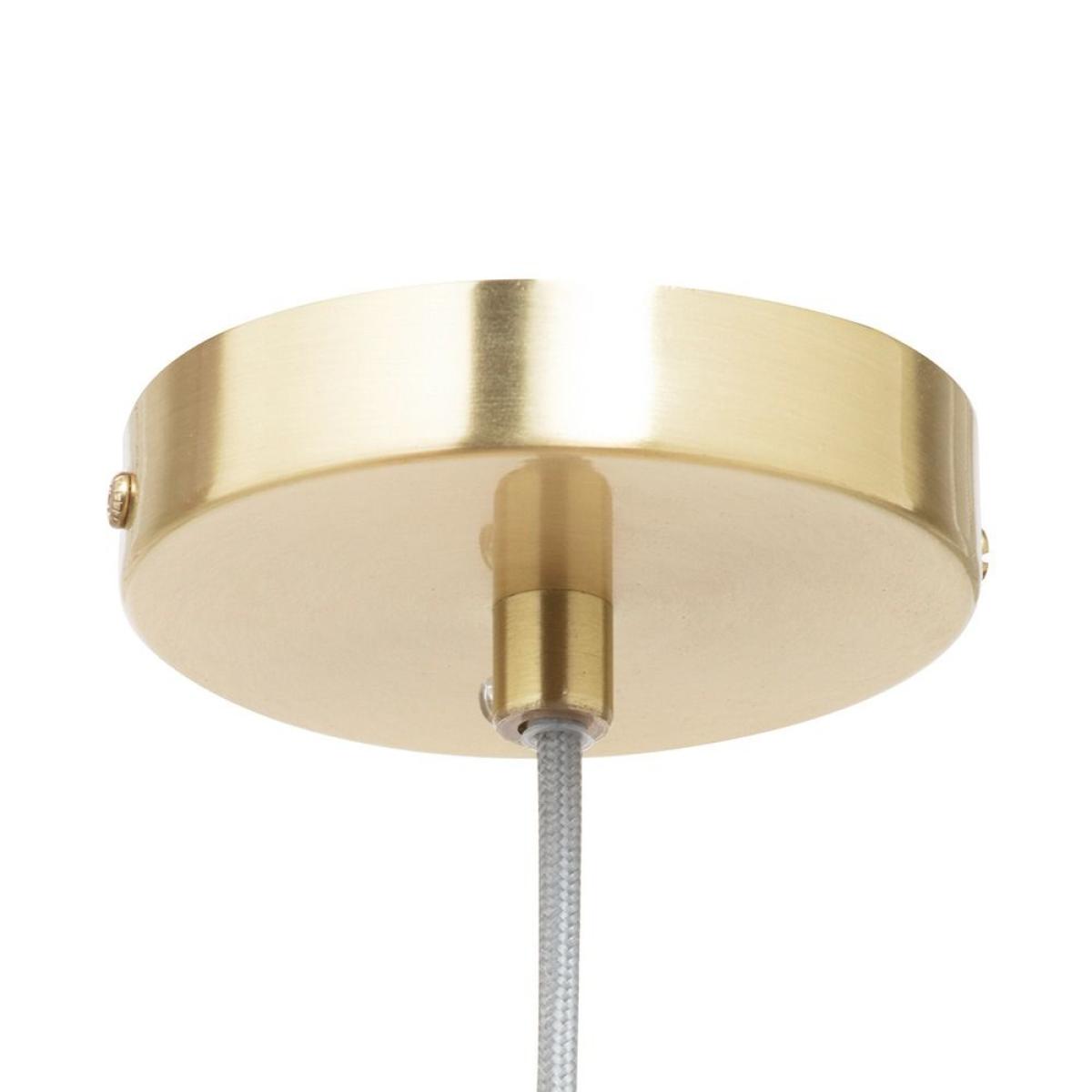 Plume Feather Ball 40cm Ceiling Pendant, Brass – image 4