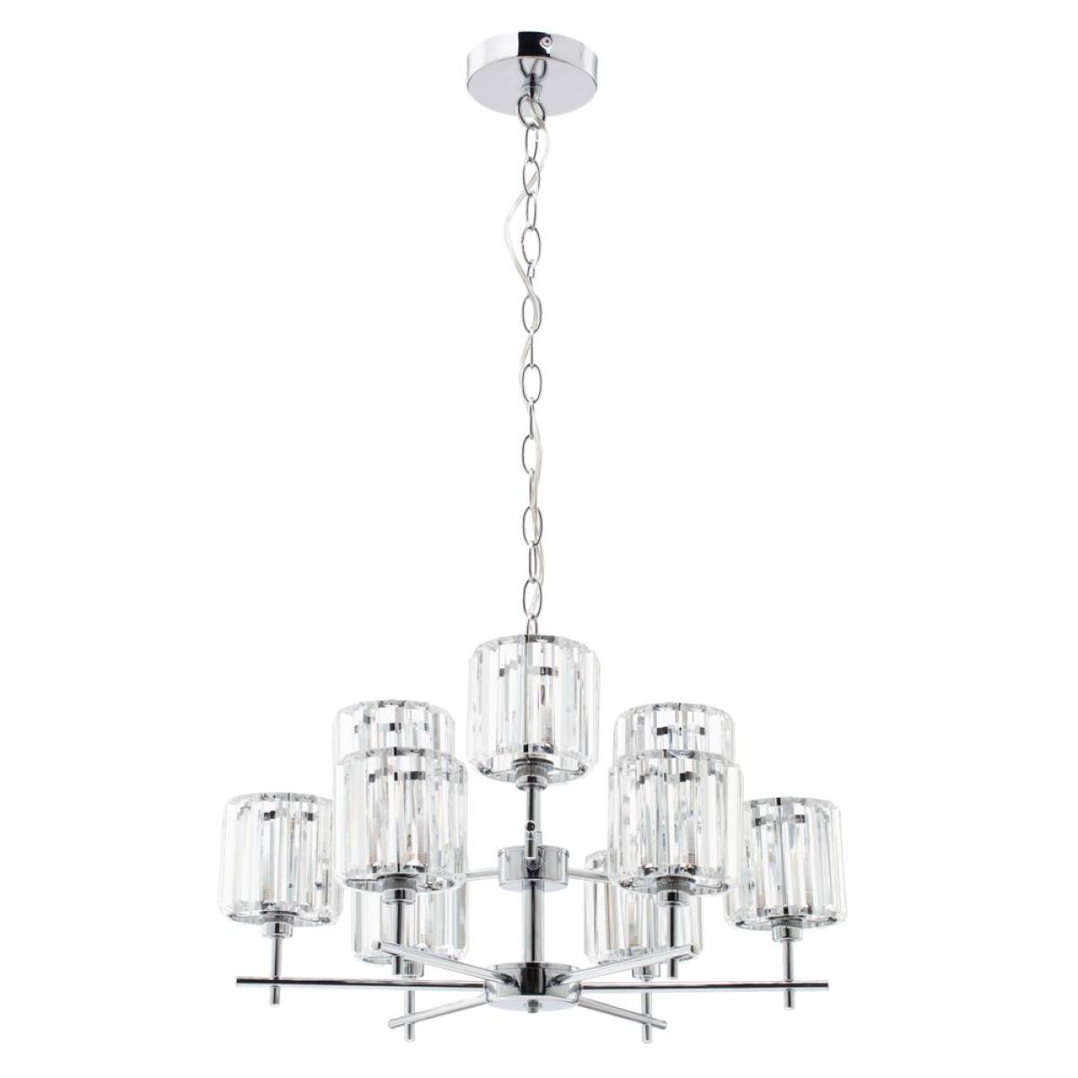 Shirley Bathroom Chandelier, Chrome – image 6