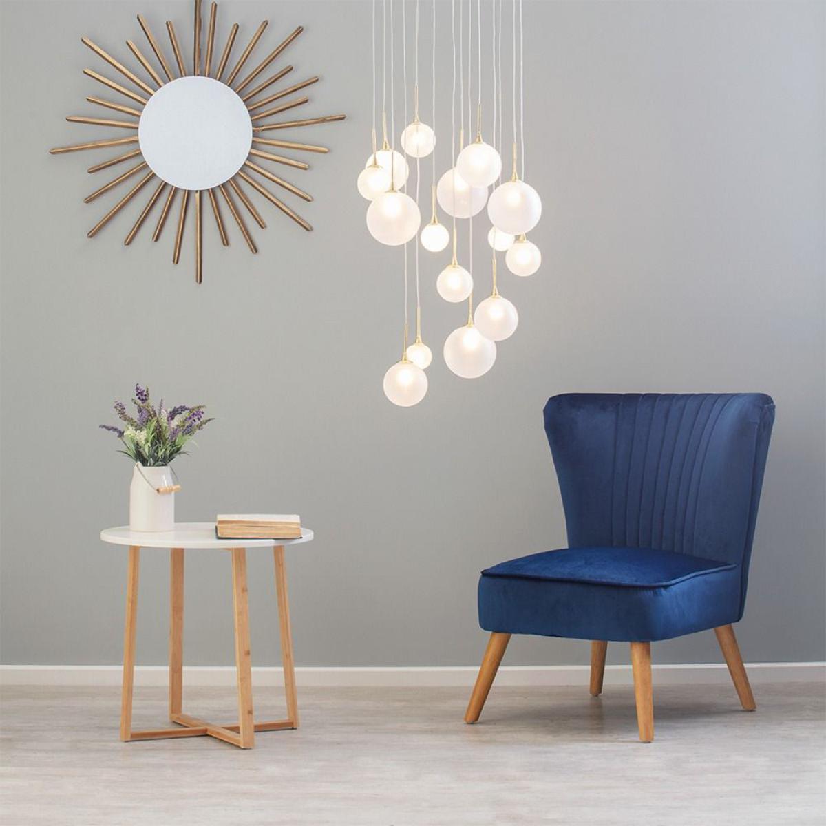 Kolding Ball Cluster Ceiling Light, Brass – image 7