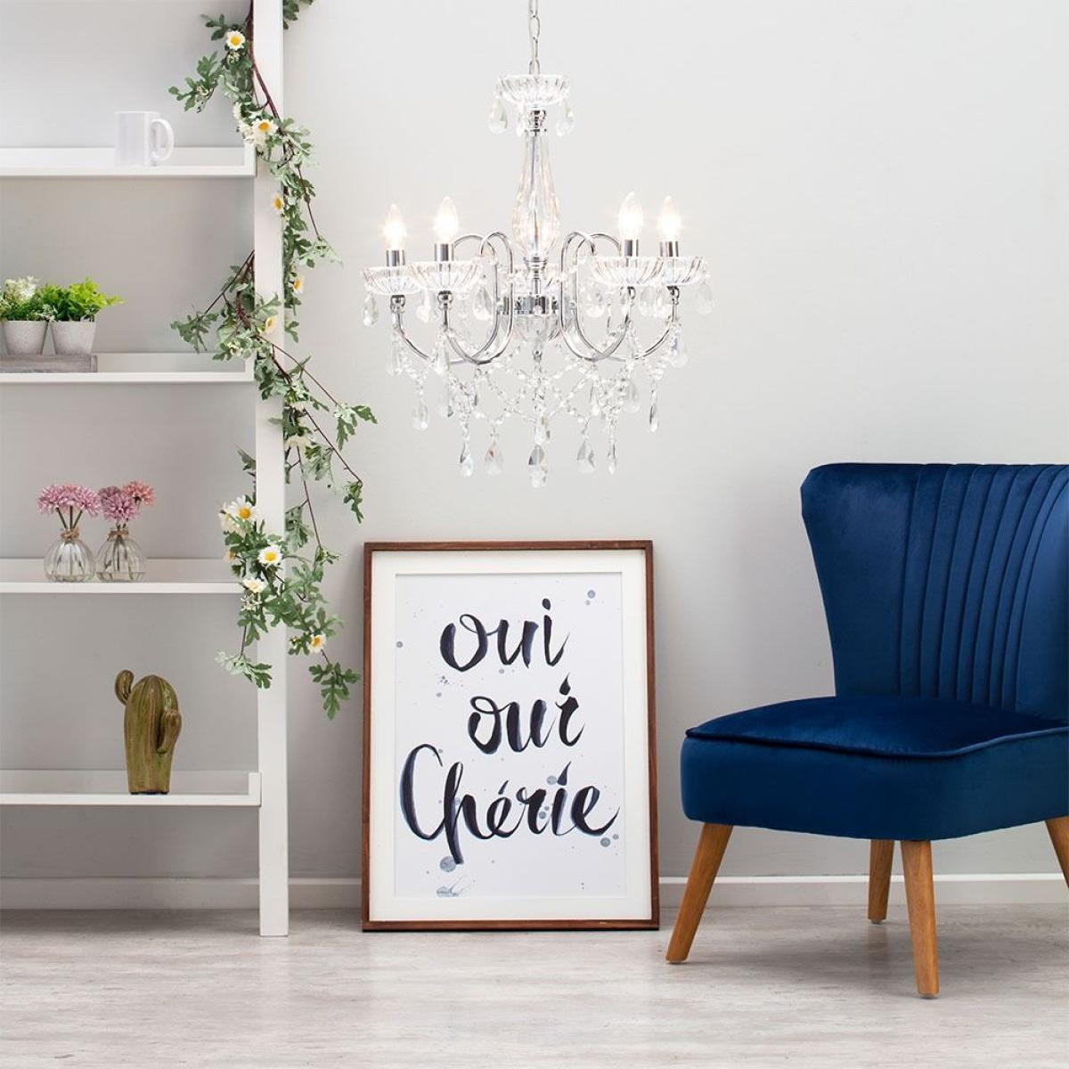 Edith Chandelier, Chrome – image 2