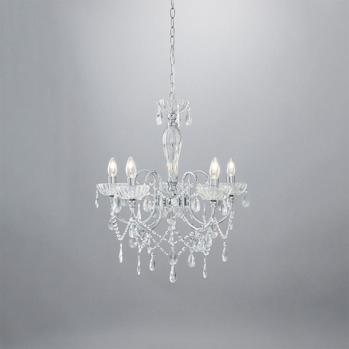 Edith Chandelier, Chrome – image 5