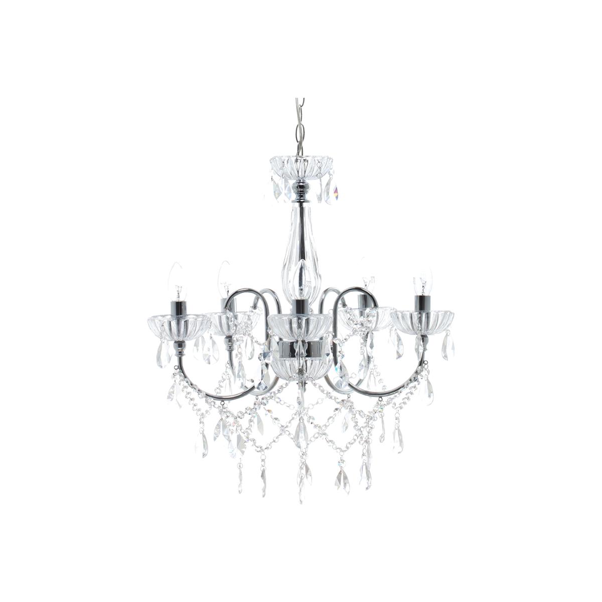Edith Chandelier, Chrome – image 1