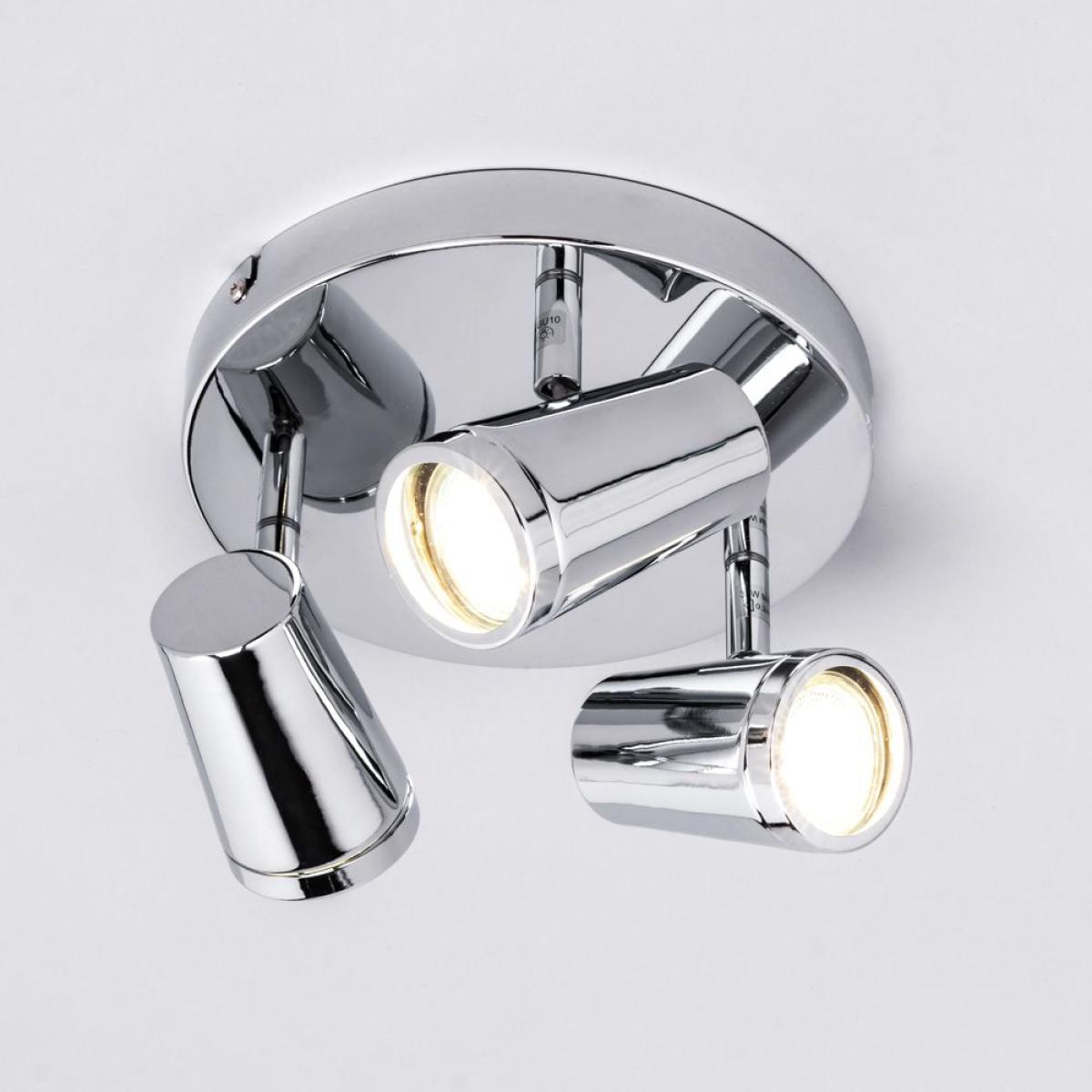 Frida Bathroom Ceiling Spotlight Plate, Chrome – image 3
