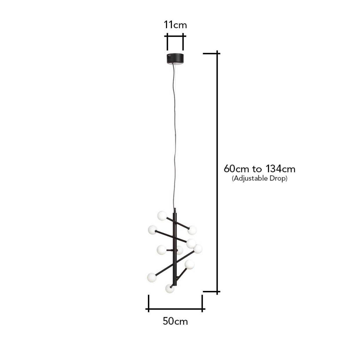 Hol Ceiling Pendant, Black – image 8