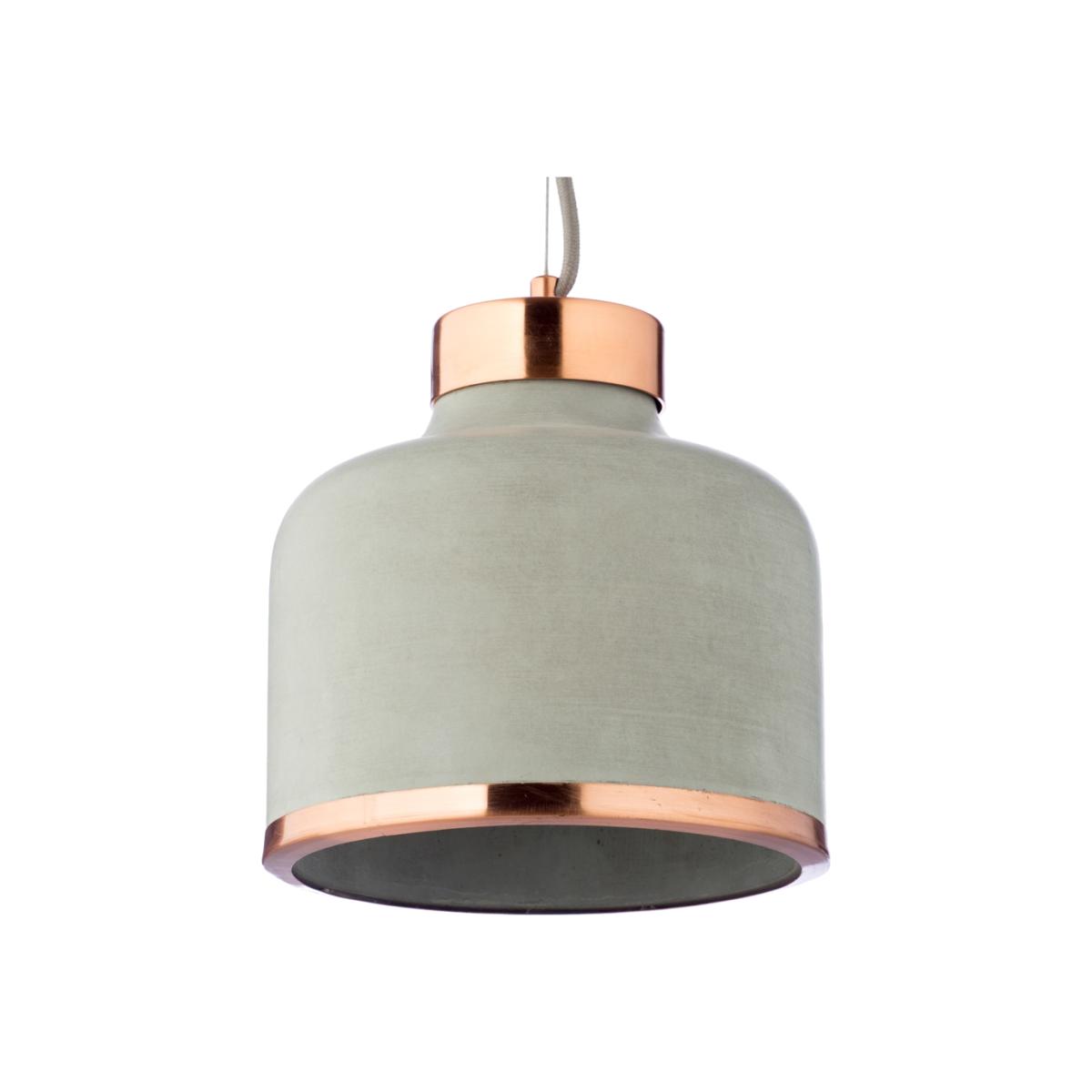 Concrete Pendant, Copper – image 1