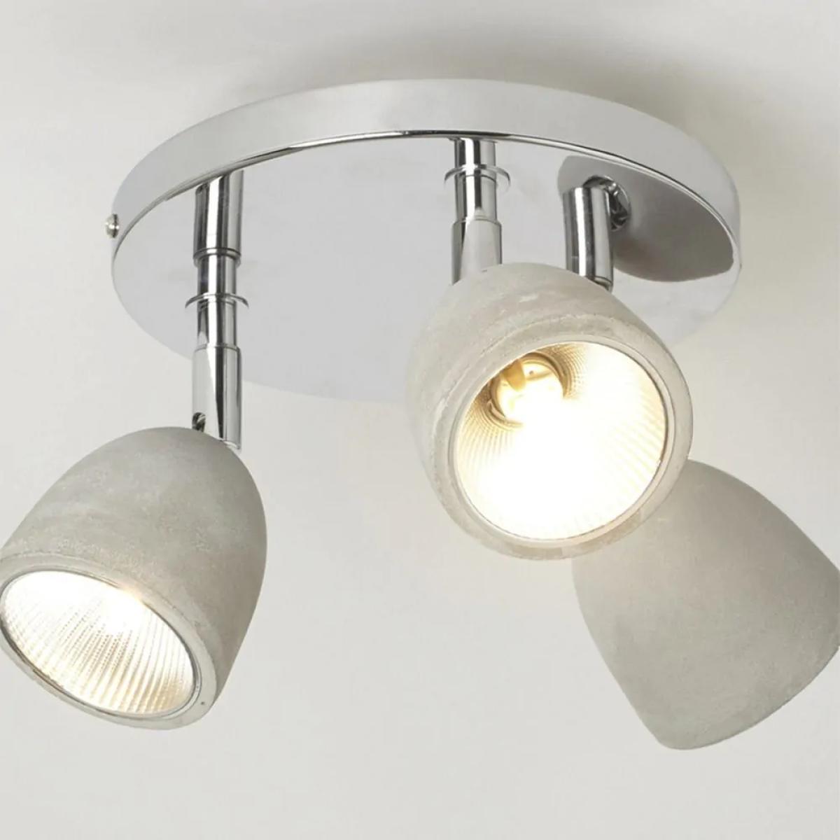 Lena Spotlight Plate, Chrome – image 2