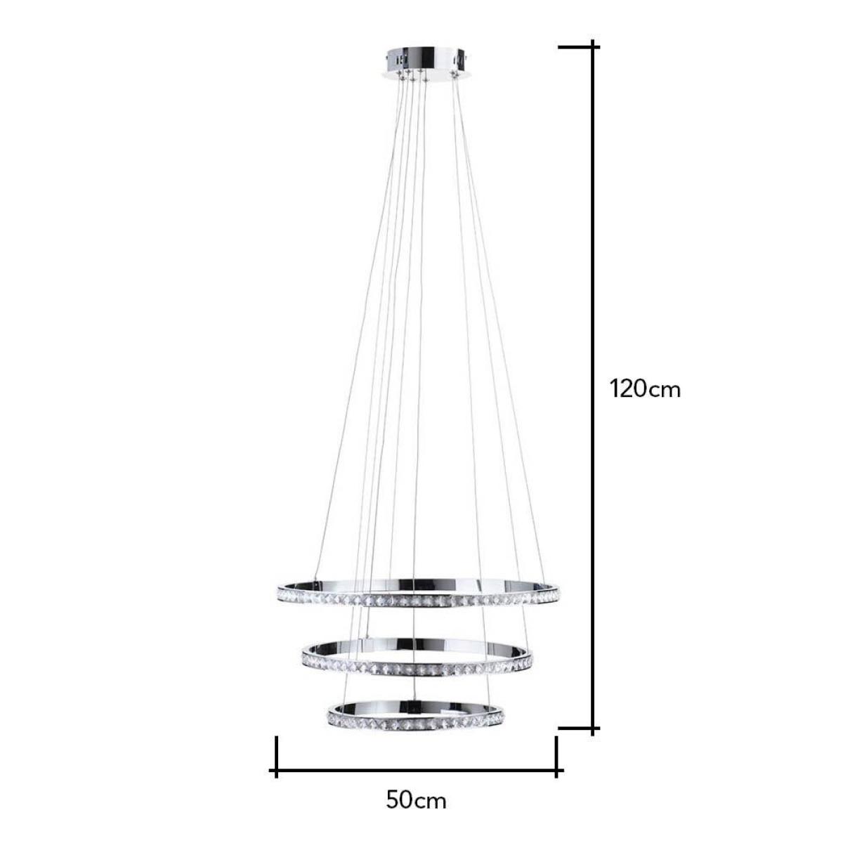 Comet Pendant, Chrome – image 5