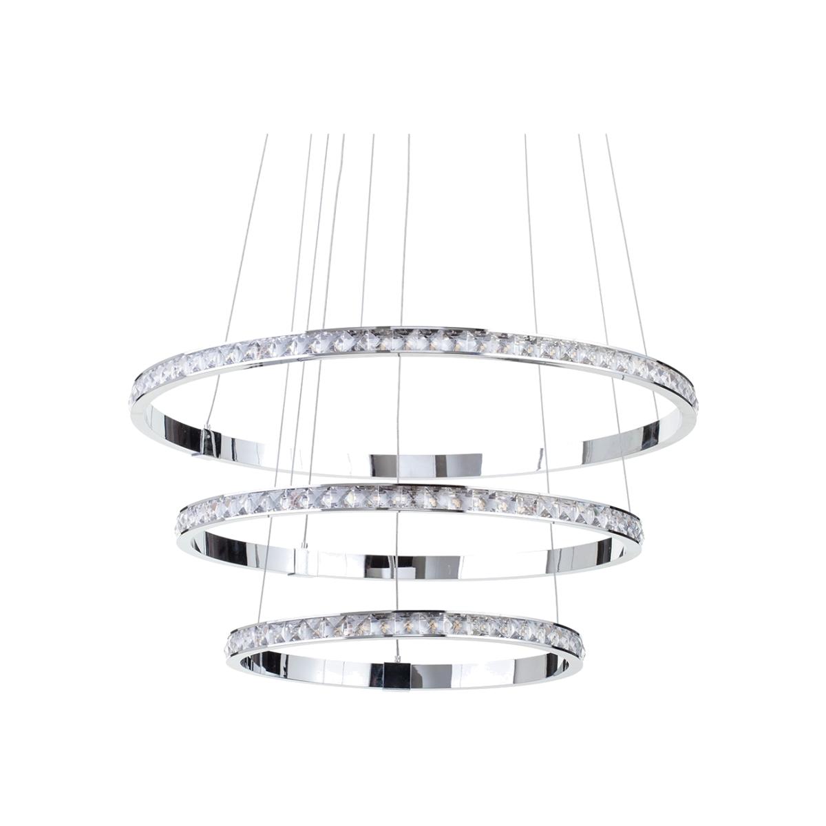 Comet Pendant, Chrome – image 1