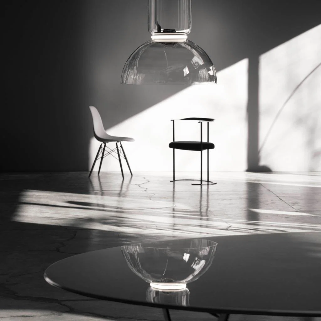 Noctambule S4 Low Cylinder & Bowl Pendant Light – image 2