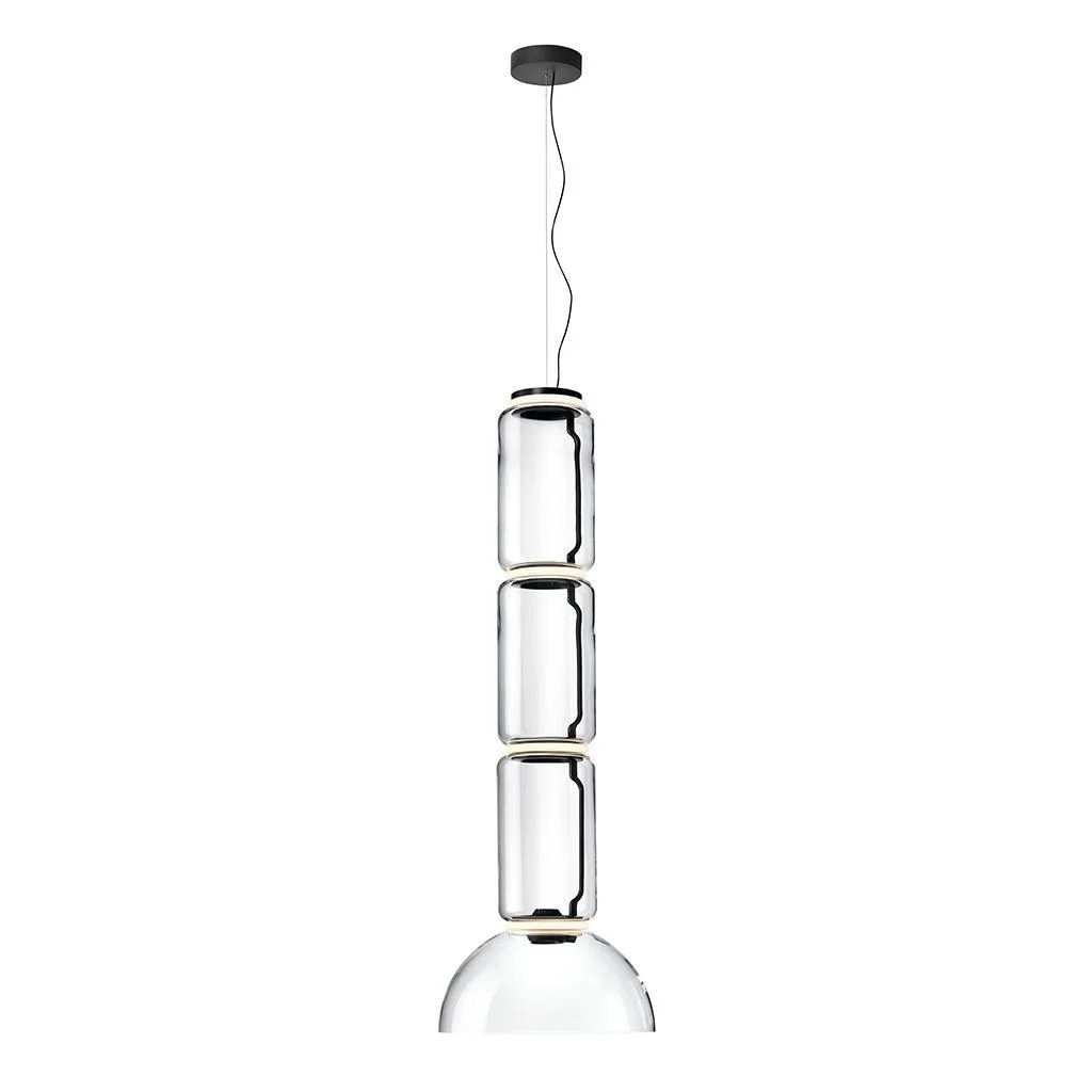 Noctambule S4 Low Cylinder & Bowl Pendant Light – image 9